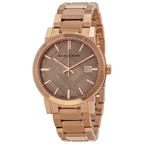 burberry black rose gold watch|beautiful silver gold Burberry watch.